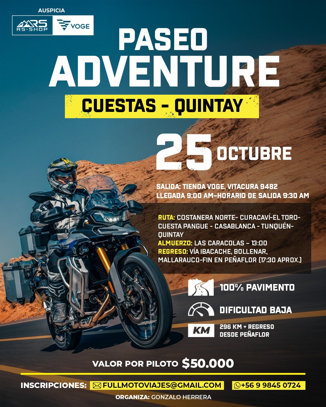 Paseo Cuestas - Quintay